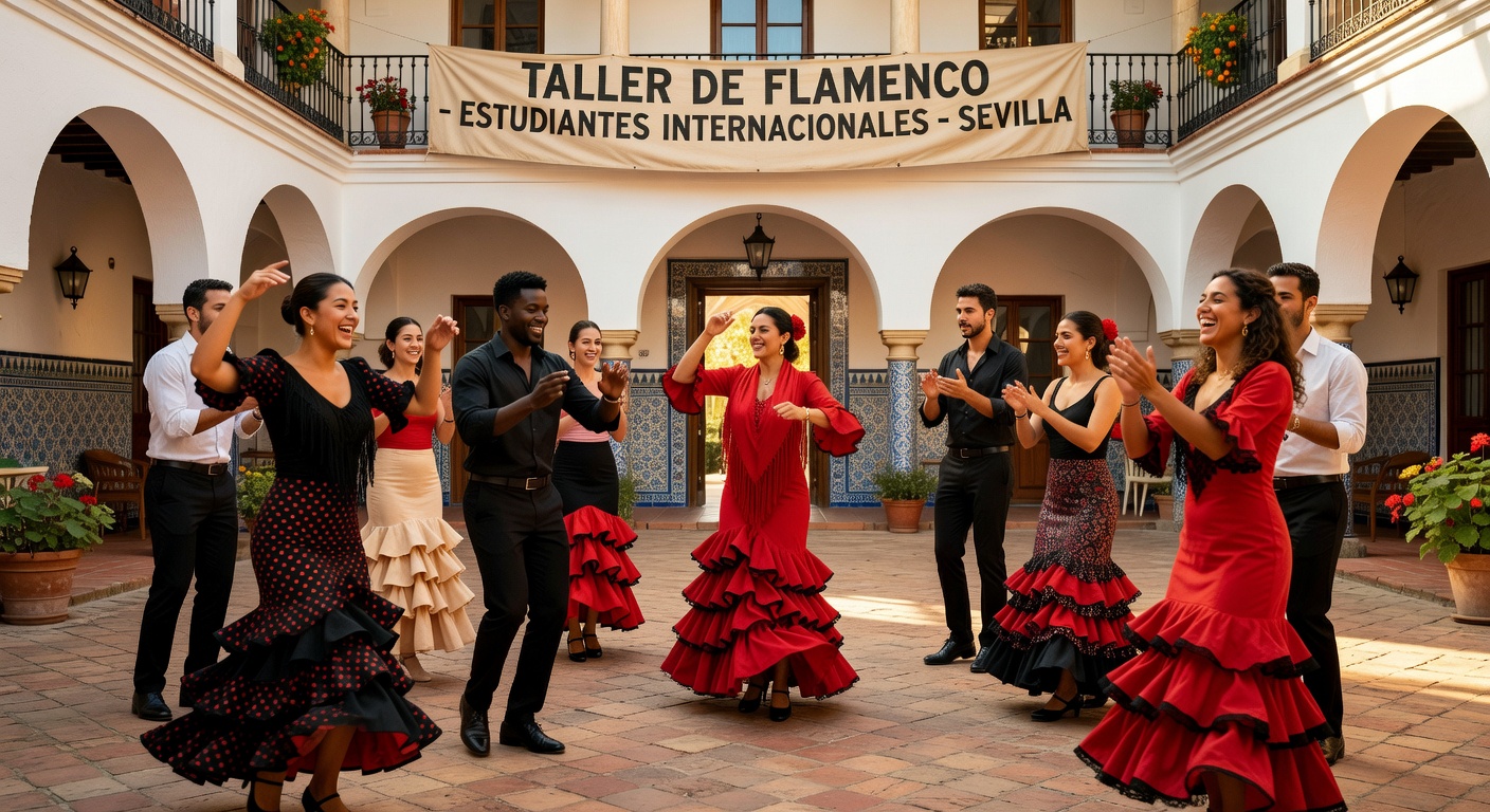 Taller de flamenco en Sevilla