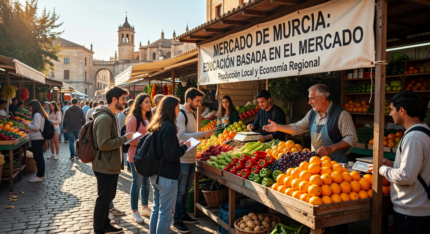 Aprendizaje en el mercado de Murcia